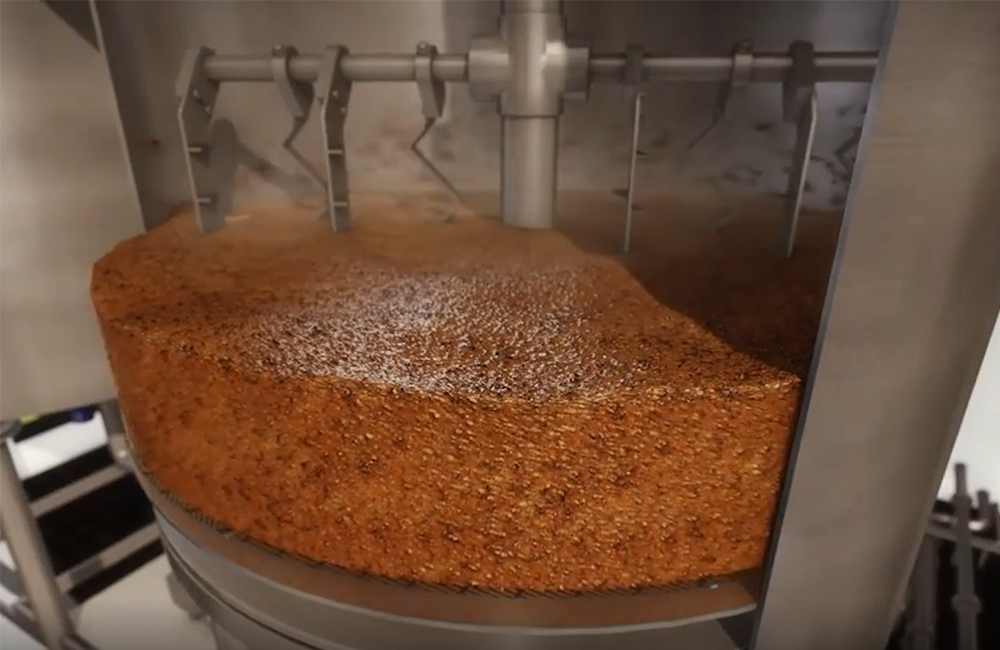 procédé d'enrichissement de l'eau de chaudière，lauter tun